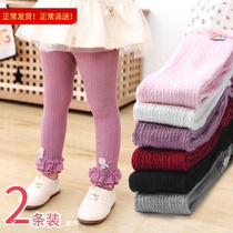 Baby baby large PP can be open to hit bottom 90% lace pants Sox spring Summer thin section 0-2-3 years 2 girl princess
