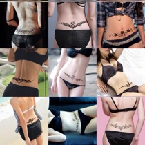 Stickers Fun tattoos stickers dirty private parts Back waist caesarean section girls scars Fun waist girls calves couples