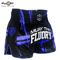 FLUORY Fire Base Muay Thai Shorts Sanda Fighting Fighting Training Competition Children Adult Boxing Pants Pants 2019 New