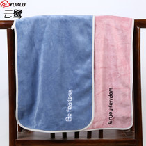 Yunlu 2 absorbent towels are softer than pure cotton to wash the face Household couple face towels for men and women quick-drying hair is not easy to lose hair