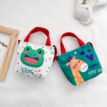 Baby heading out handbag Trolley Bag Mommy Carrying Bag Cartoon Sails Cloth Bag Lunchbag Lunchbag Lunchbag Multifunction Bag