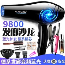 Electric blowing fly eating hair dryer home high power 5000W hair salon 9000W barber shop 3000W blue light fragrance