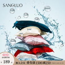 SANGLUO sanglo silk pillowcase hair beauty pillowcase wedding custom double sided Grade 6A silk pillowcase