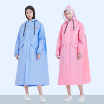 Raincoat Adult Long Full-body Anti-Rainstorm Single Woman Electric Car Electric Bottle Motorcycle Motorcycle 2021 New Rain Cape Man