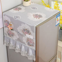 Refrigerator dust cover washing machine cover single door double door simple modern multi-purpose fabric microwave oven protective cover