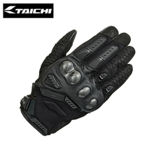 RS TAICHI Japan carbon fiber motorcycle glove locomotive racing touch screen Knight male drop-proof breathable summer