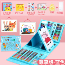 Tool brush birthday gift box Little girl June 1 Childrens Day gift reward primary school students send children art drawing board
