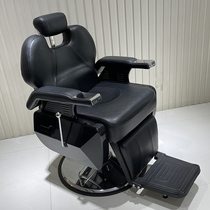 Barber shop dedicated can be lowered electric beauty salon chair high-end hair cutting large chassis haircut chair