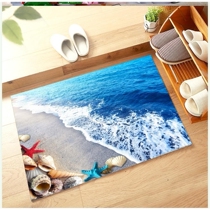 Non-slip cropped floor mat 3d carpet door mat access floor mat toilet mat toilet mat bathroom household kitchen mat