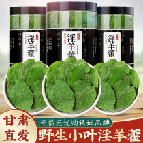 Gansu Epimedium Leaf Wild Xianling Spleen Powder Chinese herbal medicine tablets Cistanche Cynomorium soak wine male tea