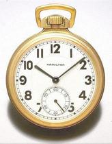 Antique Collection Pocket Watch Clock Elinvar 950 Hamilton Rare Retro Pocket Watch Antique