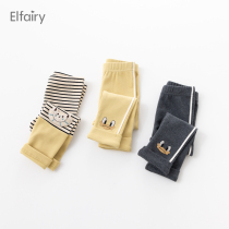 Elfairy girl hit bottom pants cute cartoon cotton quality baby spring dress pants baby casual long pants spring autumn