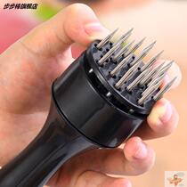 304 Stainless Steel Steak Beat Tool Pine Pork Needle Hammer Beat Home Baking Hole Broken Tendon Buckle Meat Picking Artifact