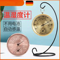Household thermometer indoor precision temperature and humidity meter high precision baby room dry and wet meter wall-mounted creative room thermometer