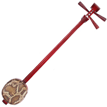 Brahman Nest performance troupe band accompaniment plucked instrument drum rap mahogany large medium and small three-string color wood material