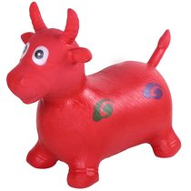 Thickened adults can sit and jump deer kindergarten children baby baby inflatable horse riding pony mount toy horse