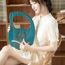 Leya 16-string veneer harp 19-string beginner female portable 10-tone lyre ilere niche instrument