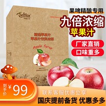 Dexin Concentrated Juice Fuji Apple Juice 5kg Milk Tea Shop Special Drinking Fruit Juice Drinks