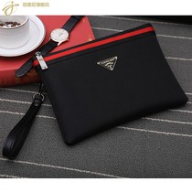 Mens handbag 2019 new fashion tide clutch bag personality Korean clutch bag canvas envelope bag