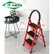 Portable home folding ladders aluminium alloy ladders small Easy climbing activities Ladder Mobile Warehouse Supermarket Goods