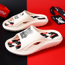 Thick bottom slippers male outwear for summer breathable new men I tug casual non-slip outdoor beach sandals