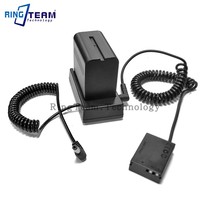 NP-F970 powered gusset plate DR-80 fake battery for Canon G15 G16 SX40 SX50HS SX60HS