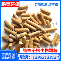 Biomass pellet heating furnace fuel heating furnace boiler burning pellet environmental protection new energy outdoor carbon heating raw materials