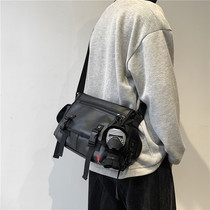 Shoulder Bag Mens Tide Brand Japanese tooling bag personality trend Street Mens postman satchel student shoulder backpack women