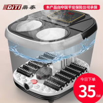 Foot bath bucket health massage equipment household Roller massage foot bath electric heating foot bucket smart foot bath device