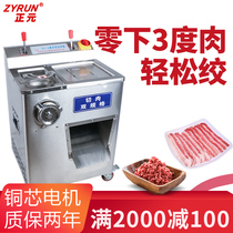 Zhengyuan electric high power stainless steel commercial minced meat cut meat meat minced meat minced meat mincer ZY-2