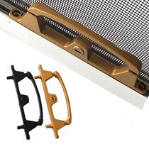 Diamond mesh window lock easy unpick box box anti-theft window liang dian suo sheet san tui sha chuang handles locks aluminium-zinc alloy