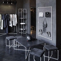 Wall hanging accessories Hanging goods mesh wire Wall hanging rack Jewelry rack Bold shelf Hanging rack Grid wall