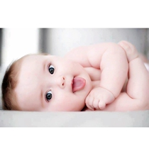 Cute male baby picture wall sticker big eye cute doll poster Pregnancy fetal education painting Baby pictorial pregnancy preparation