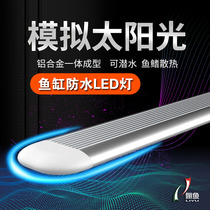 Fish tank light waterproof LED light aquarium grass tank lighting full spectrum water grass light front shadow diving light