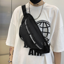 Pocket Skew Satchel Men Sports Mens Bag Large Capacity Chest Bag Casual Tide Card Single Shoulder Bag Mens Pure Backpack Women