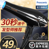 Hair stylist electric hair dryer household tube negative ion hair care salon dedicated high-power wind Mens quick-dry barber shop