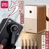 Deli Pencil Sharpener Hand-operated Pencil Sharpener Old-fashioned Pupils Children's Pencil Sharpener for Boys and Girls Sketch Art Students Durable Small Manual Pencil Sharpener Learning Supplies Pencil Sharpener