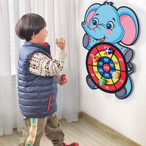 Children throw sticky ball indoor Puzzle interactive cartoon dart board ball baby 4 parent-child toys 1-2-3 years old