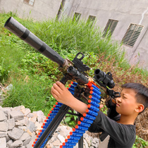 Electric burst M416 childrens toy suction cup Soft Bullet Gun pistol launcher boy simulation shooting soft egg grab