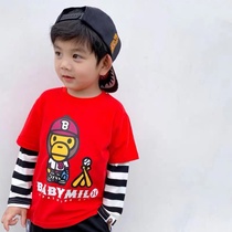 Can bean home child clothing 4 1 Bao dpas mother with a long down jacket in the thick of the hat thickened