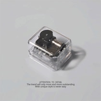 Healing Ensemble Clockwork Transparent Music Box Octaonic Box Sky City Creative Girls Girlfriends Birthday Presents Children