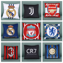 2021 European Cup decorations promotional materials sports lottery shop football commemorative gift pillow cushion around Real Madrid Barcelona