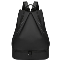 Custom bundle pocket drawstring backpack for men and women lightweight folding waterproof simple outdoor travel sports fitness backpack