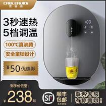 Solidi pipe machine wall-mounted instant hot small boltless quick hot and cold type 5-stage temperature regulating household water dispenser