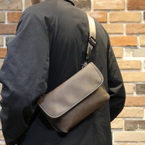Mens shoulder bag 2021 new brand explosive outdoor business trend fashion light bag multifunctional satchel