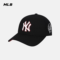 MLB official mens and womens hats couple Tanabata embroidery side label hard top baseball cap visor cap summer CP16