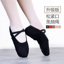 Childrens dance shoes Adult soft-soled practice shoes Mens classical body cat claw dance shoes Girls white ballet shoes