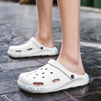 Summer Baotou Birds Nest Slippers Mens and Women sandals Non-slip Soft Sole Breathable Cave Shoes Korean Seaside Holiday Tourist Shoes