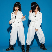 Girl jazz dance costume handsome suit street dance costume suit children hip-hop hiphop catwalk stage tide