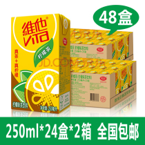 Vitasoy Vita Lemon Tea 250ml * 24 boxes * 2 boxes of lemon flavored black tea drinks